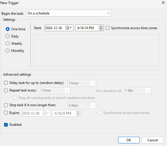 create task